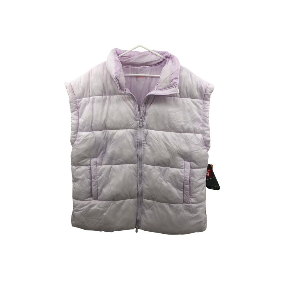 FP Movement Women's In A Bubble Puffer Vest Rose Quartz Light Pink Size XL